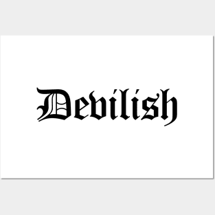 Devilish Posters and Art